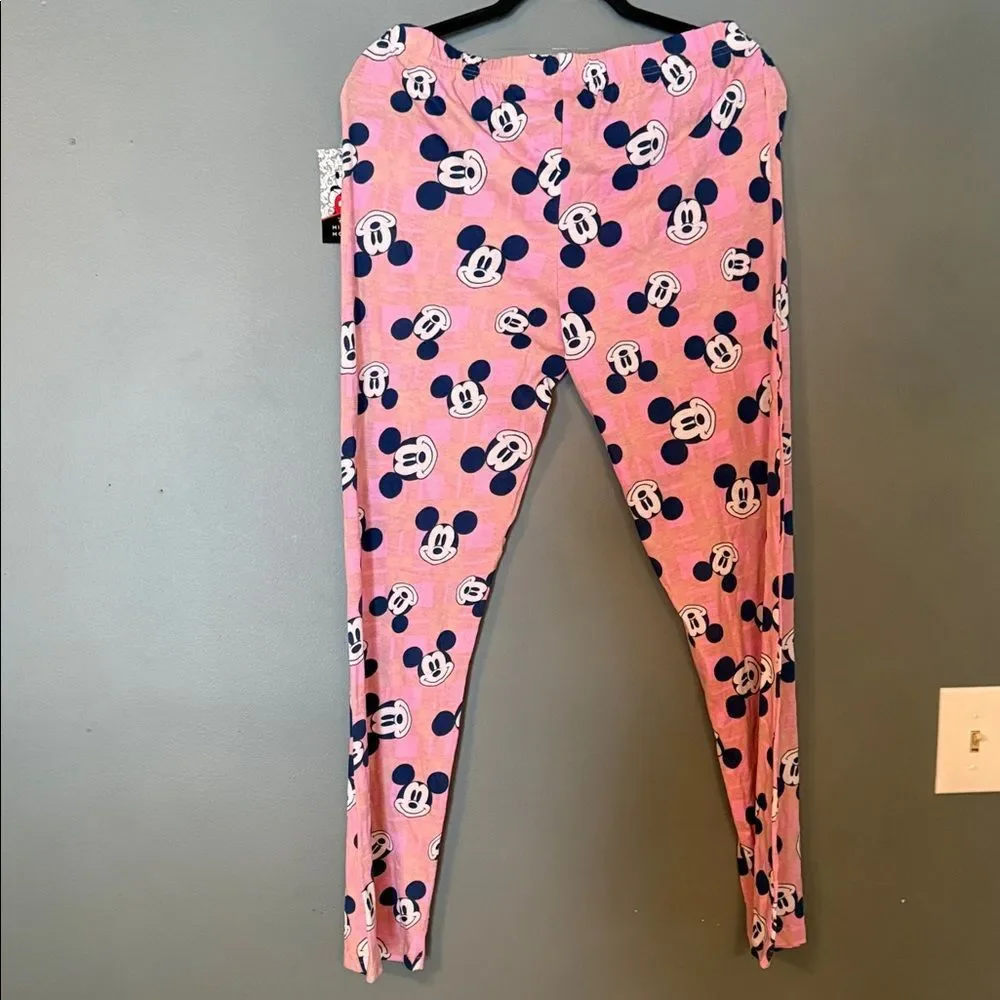 Pink Mickey Mouse Print pajama pants - Picture 4 of 4